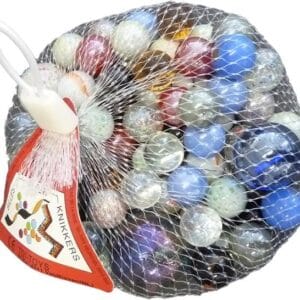 knikkers 500 gram in net assorti