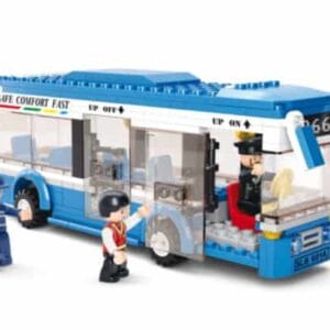 Sluban lijnbus blauw