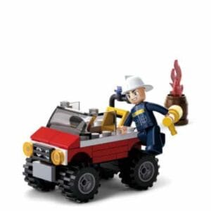 Sluban brandweer jeep