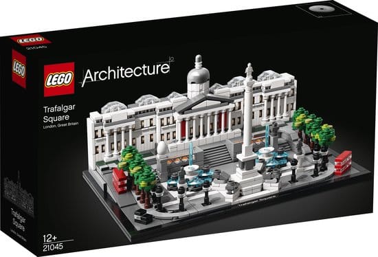 lego architecture verhuur trafalgar square