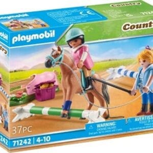 playmobil 71242 rijlessen paard